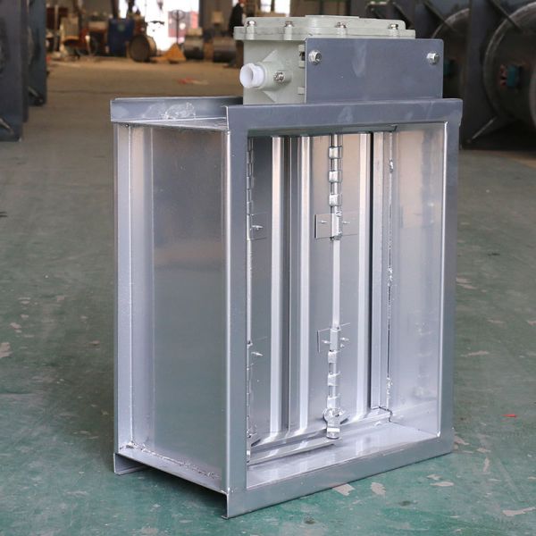 Fire Dampers System For Rectangular Duct Smoke Exhaust / Ventilation