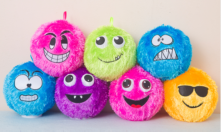 LOL Laugh Expression Surprise Doll Inflate Ball Inflatables With Balls of Polyester PVC