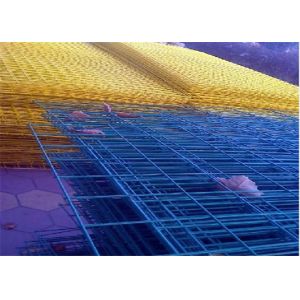 China Welded Wire Mesh Fence Panels Square / Rectangle Hole For Highway Road wholesale