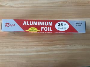 China Household Commercial Aluminum Foil Roll , Baking Aluminum Foil Sheets on sale