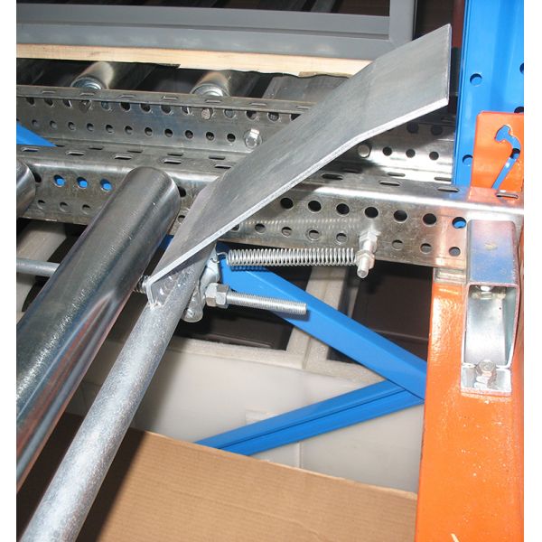 Intensive Gravity Adjustable Pallet Racking System ISO9001 CE Approved