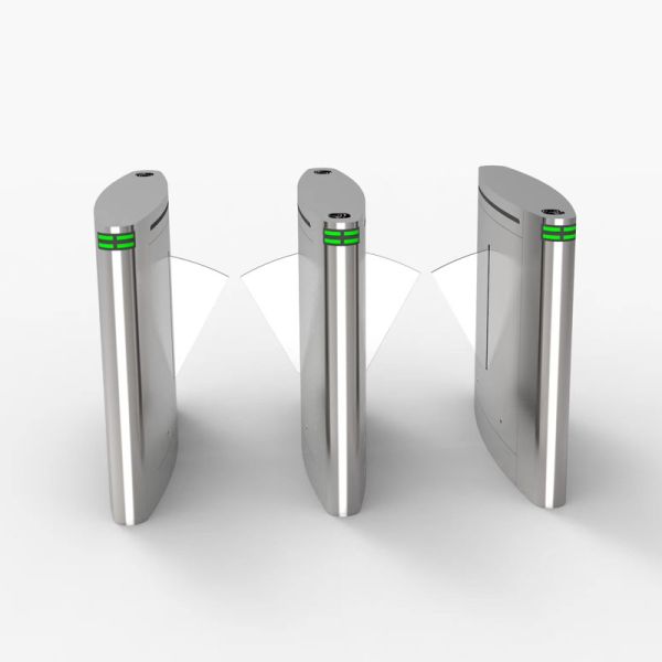 SS316 DC Motor Bidirectional Turnstile Barrier Gate