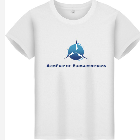 Custom Paragliding Paramotor short Sleeve T shirt Paragliding Pictogram Flight Sports cheap price fast delivery