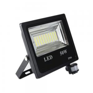 China Waterproof LED PIR Floodlight 50W 5000 Lumen Motion Sensor Light IP66 on sale