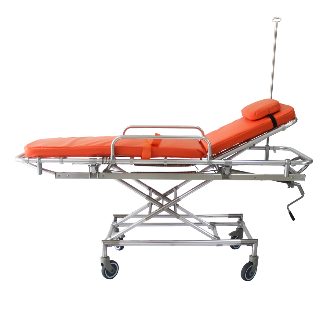 Hospital Patient Emergency Transfer Trolley Ambulance Folding Stretcher