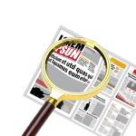 70mm Handheld Reading Magnifier 10x Handheld Magnifying Glass Ergonomics Handle