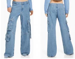 China Stretch Women Denim Jeans Pants Fashion Lady Straight Trend Jeans 27 wholesale