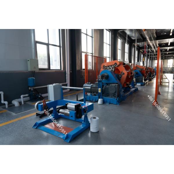 Stranding Machine JLY-500/1+8+16 Copper Wire Planetary Stranding Machine with Back Twisting
