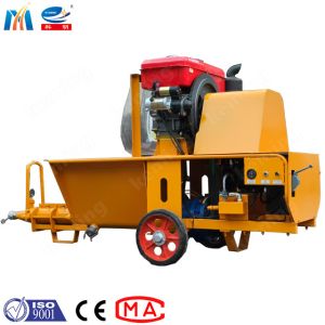 China KLW180D Diesel Mortar Spraying Machine Mortar Plaster With Famous Engine on sale