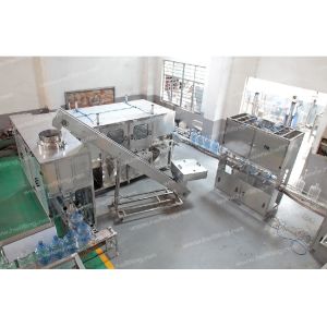 Automatic Five Gallon Filling Capping Labeling Machine 600pcs/H