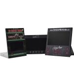 motion sensor activated video shelf talker screen with custom design for retails