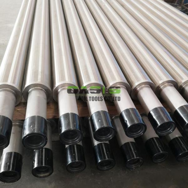 Gravel Packed Wedge Wire Cylinder , Welded Wedge Wire Filter For Water Well Drilling 0