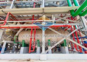 China 500TPD Edible Oil Physical Refining Equipment For Rice Bran Oil Production Line on sale