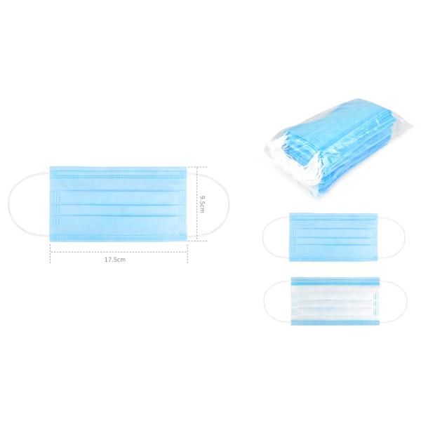 FDA CE approved FFP3 disposable face mask 3 ply non woven 3 ply mask mouth mask fast delivery