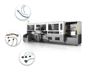 China Terminal Insertion Wire Harness Machine 10KW IPC Drive Double end wholesale