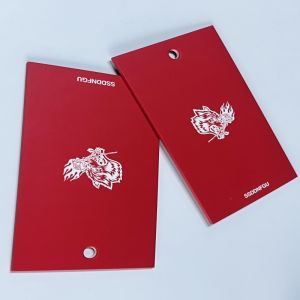 China Compatibility Fits Most Standard Tags Custom Clothing Hang Tags with Snap Lock Style wholesale