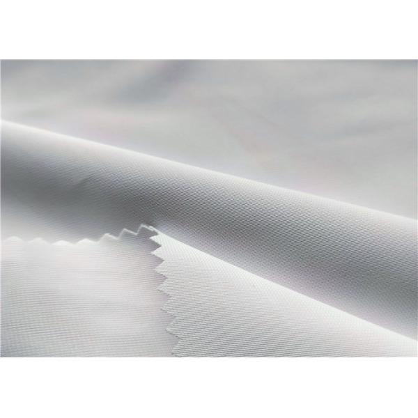 Polyester Tricot Knit Fabric for Kandura Thawb 20mm Plie Non-Stretch