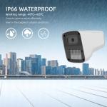 4MP POE AI IP Waterproof Dual Light Night Vision Two Way Audio Camera Motion
