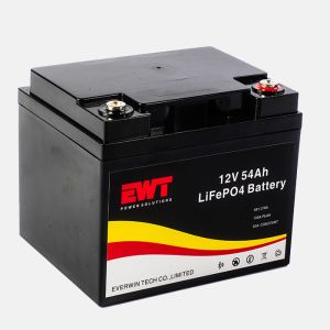 China LiFePO4 Lithium Battery 12.8V 54Ah Lithium Iron Phosphate Battery Pack SLA replacement  lfp battery on sale