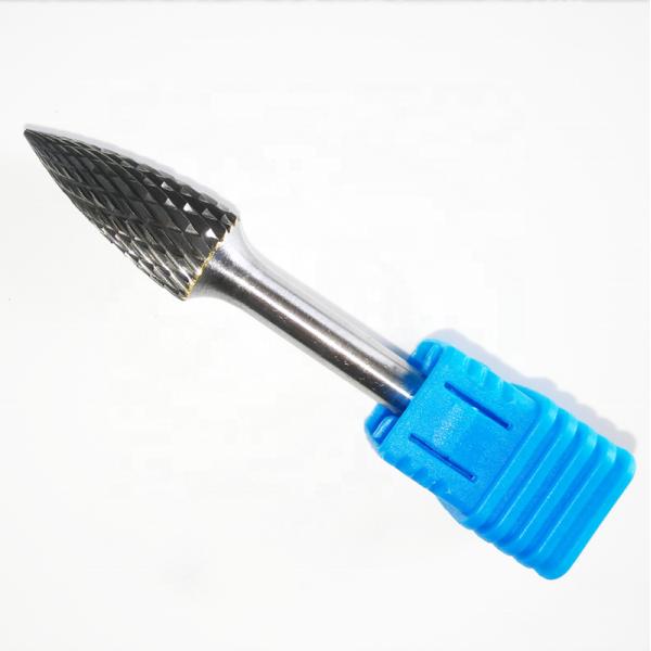 Professional 6mm Metal Removal Carbide Burrs Customized Size Impact Toughness