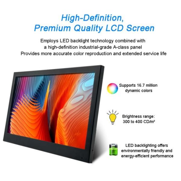 10.1-inch Industrial Touchscreen All-in-one Computer High-Performance Embedded Displays for Industrial Applications