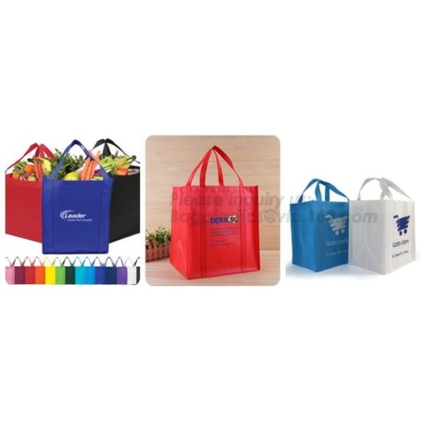 All year around stocks PP glitter pp non woven bags, Popular hot selling in supermarket grocery Inclined shoulder bag no