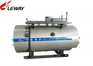 China Horizontal 1.5 Ton Steam Heat Boiler , Fuel Oil Fired Boilers PLC Automatic Control wholesale