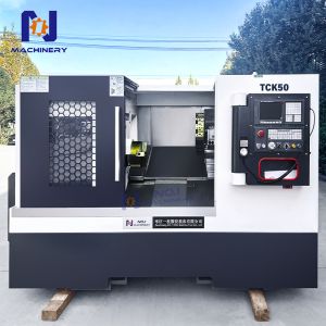 China TCK50 TCK56 High Precision Automatic CNC Lathe 2-Axis Metal Slant Bed Lathe with GSK System on sale