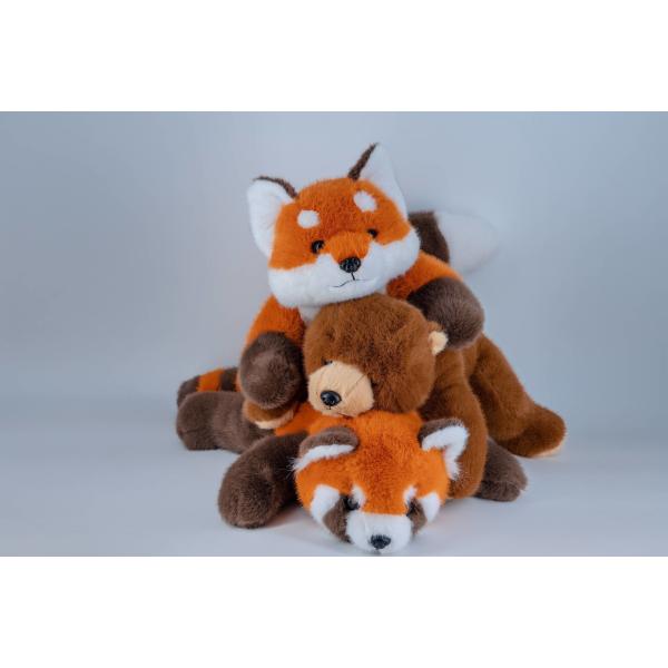 PP Cotton Fruit And Vegetable Monster Plush Toy with Sausage Mouth Customized Images