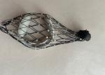 Stainless Steel Wire Rope Mesh with 25mm*25mm Mesh Size PVC Coated and Knotted
