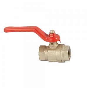 China Customization OBM PVC Handle Brass Full Port Ball Valve All Size Available wholesale