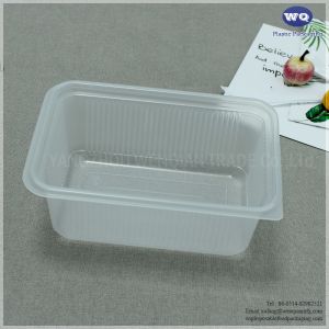 Clear PP Rectangle Lunch Box,Disposable Plastic Container,Transparent Plastic