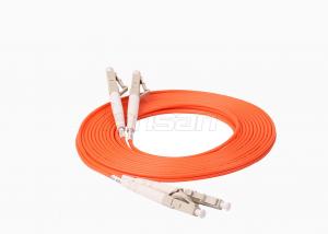 China Good Repeatability LC LC Fiber Patch Cord , Single Mode OS2 Fiber Cable wholesale