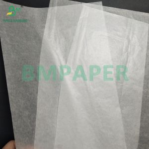 20gsm White Greaseproof Translucent Bread Mat Paper Wax Glossy Paper