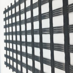 China Biaxial Fiberglass Geogrids The Essential Component for Parking Lot Reinforcement wholesale