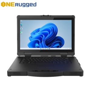 China EM-X14T 14 Inch Rugged Laptop with 5G NFC 1000nit FHD IP65 Win 11Home 16GB Video Memory Capacity wholesale