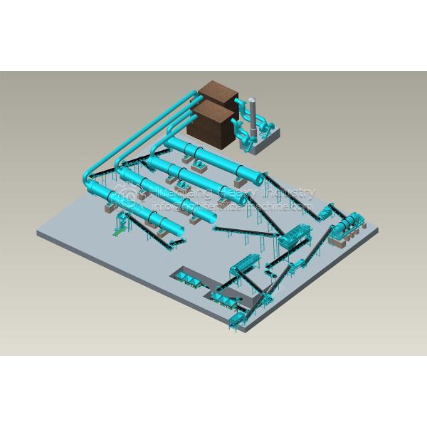 Wormcast Vermicompost Earthworm Cast Bio Fertilizer Granulating Production Line