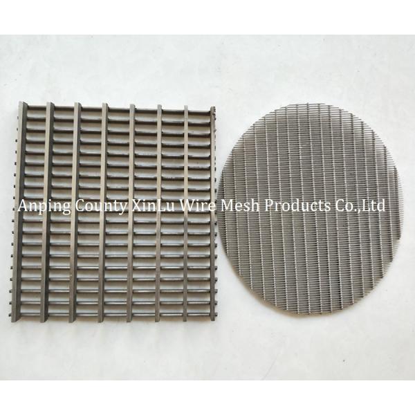High-Performance Fruit Juice Filtration Wedge Wire Screen Panel with 3-20mm Thickness