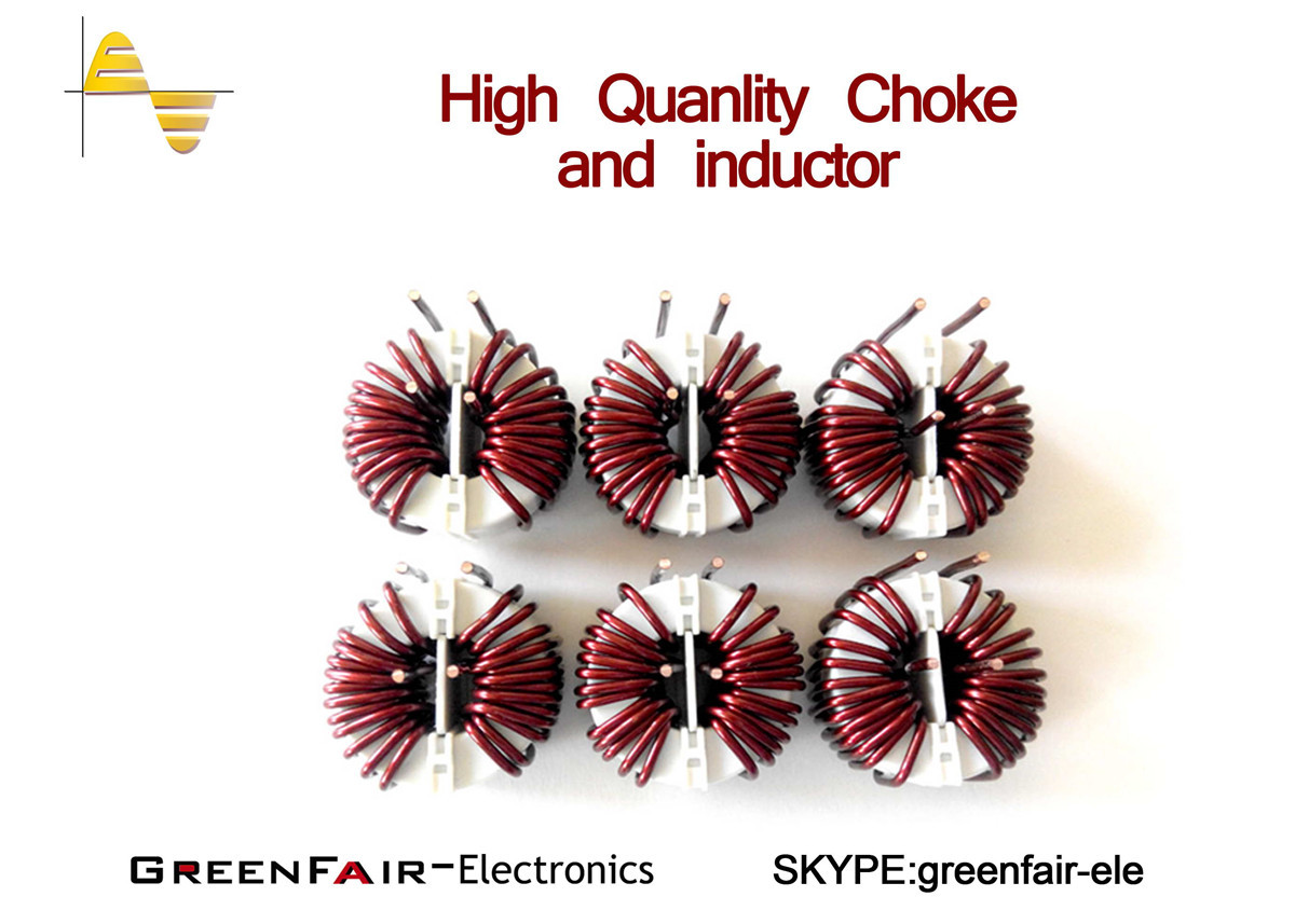 China High Power Current Common Mode Choke Coil , Horizontal T63 Common Mode Toroidal Chokes on sale