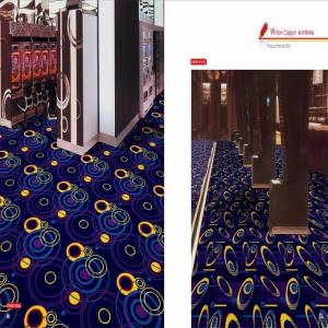 China High Density Commercial Grade Carpet Tiles Stars And Moon Design on sale