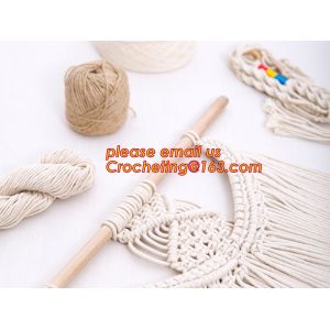 MACRAME FOLDABLE SCREEN, MACRAME WALL HANGING, MACRAME WALL HANGING, MACRAME