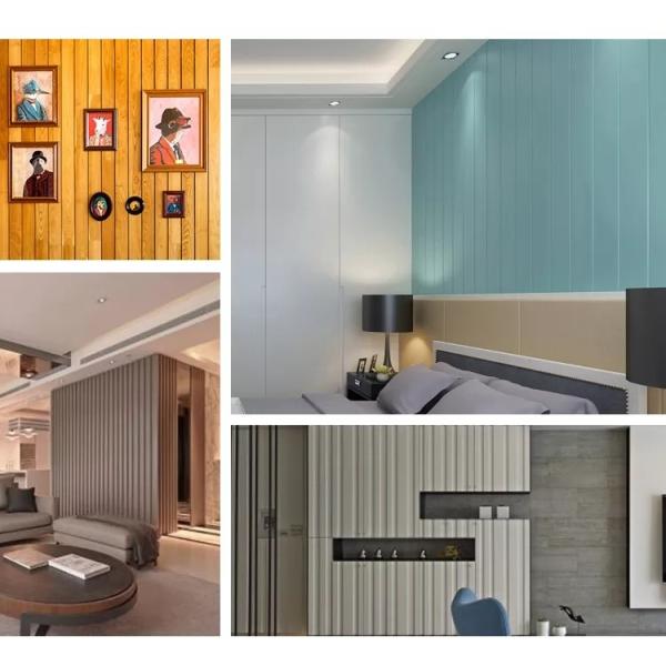 12cm - 20cm width Interior WPC Wall Panel Decorative Wall Cladding Panel