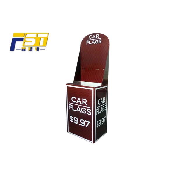 Custom Design Recycled Cardboard Floor Stand Display Dump Bins for Advertising
