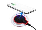 Plastic Material QI Wireless Power Bank / QI Wireless Portable Charger With LED