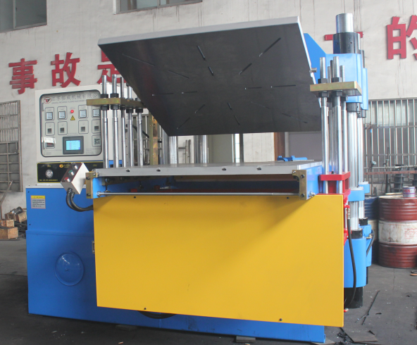 Special Custom 500 Tons Single Layer Hot Plate Vulcanizer Machine 1250X1250 PLC Control