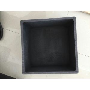 China Black Metal Gold Melting Crucible , Small Graphite Crucible SGS Certification on sale
