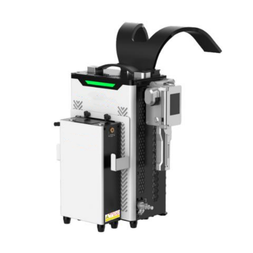 Backpack Pulse Fiber Laser Cleaning Machine Metal Degrease Rust Removal