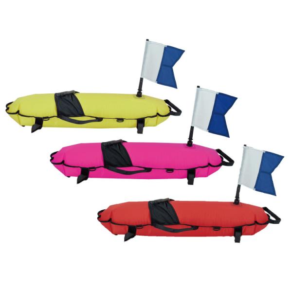 China 84 cm x 25.4 cm spearfishing buoy with small flag wholesale