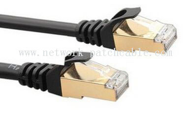 Communication Cable SFTP Cat7 Patch Cord 0.58mm Copper Pass Fluke with RJ45 Plug