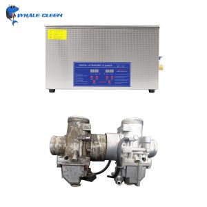 China 22L Ultrasonic Engine Cleaner , 40KHz Industrial Ultrasonic Bath on sale